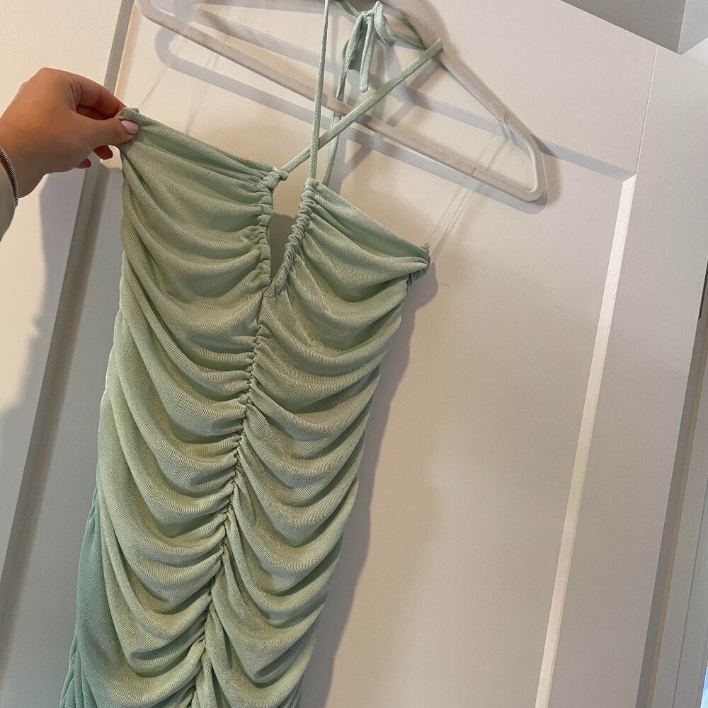 Light Green Glassons Dress